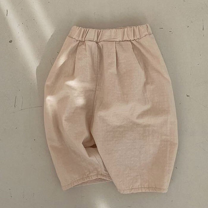 2022 Summer Baby Loose Casual Cropped Pants Comfortable Mosquito Pants Children Trousers Infant Boys Pants Baby Girl Pants