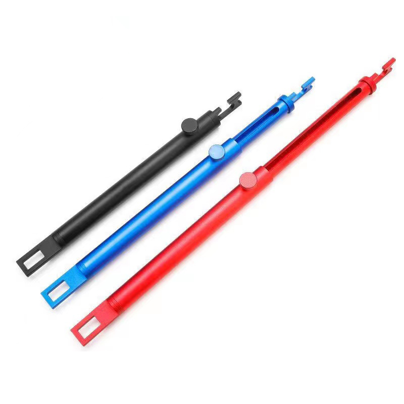 Stützstange zum Polieren von Autos, 32–48 cm, einziehbare Aluminium-Haltewerkzeuge für Fahrzeug-Kofferraumdeckel, Türbefestigungswerkzeuge