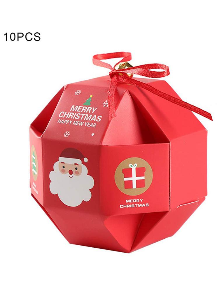 Christmas Candy Packaging Box Custom Christmas Box Custom Baking Small Sugar Box Snack Storage Tray
