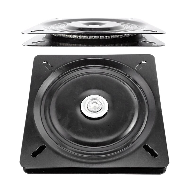 7 inch Bar Stool Swivel Plate Replacement, Square Swivel Mechanism for Recliner Chair Or Furniture - Ball Bearing Swivel Boat Se
