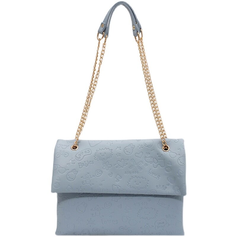 Geräumige tasche, trendige sommer-schultertasche, damentasche, super angesagte achseltasche