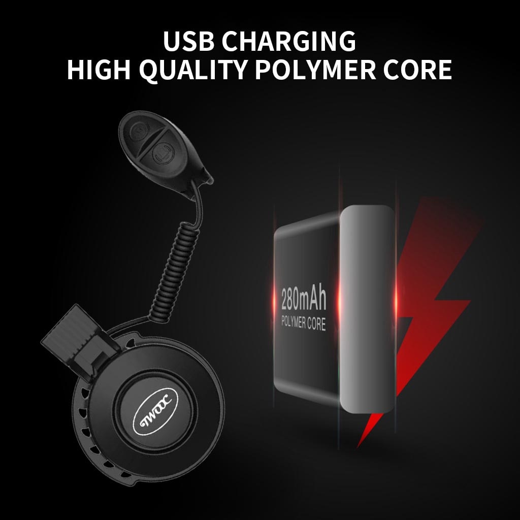 Wasserdichte Fahrrad Glocke USB Elektrische Fahrrad Horn Fahrrad Lenker Ring Glocke Lautstärke Einstellbar Fahrrad Zubehör klangfarbe bicicleta #40