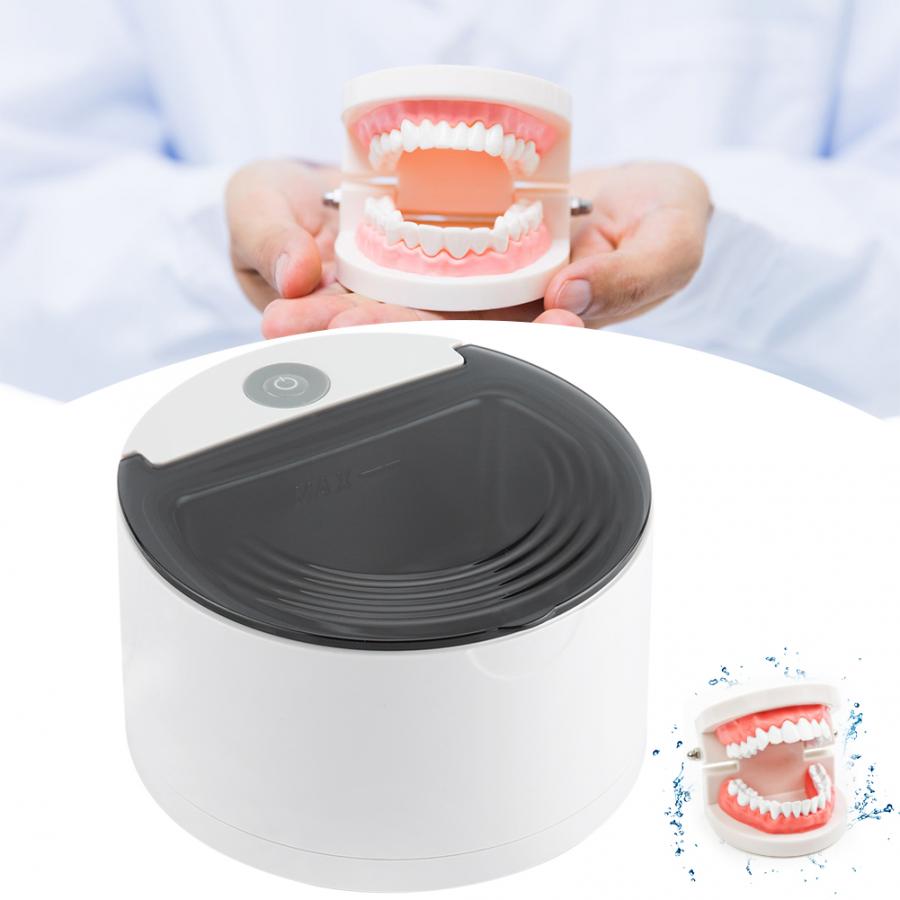 220-240v 20w ultralyd reiniger ultralyd tandproteserenser holder mundskærm rengøringsmaskine