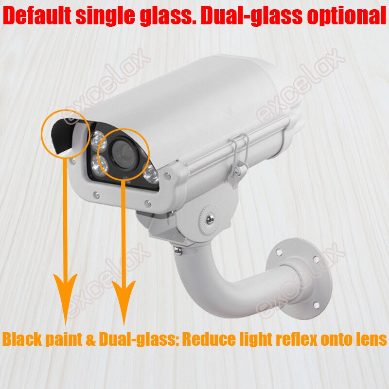 10 "CCTV Camera Behuizing & Bracket 344x140x102mm IP66 Waterdichte Wall Mount Outdoor Behuizing voor zoom Box Bullet Security Camera