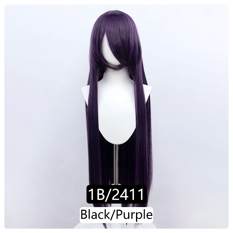 100cm Synthetic Wigs Lolita Cosplay Womens Wig Red Pink Blonde Blue Straight Wig Hair Extensions Party Wig MUMUPI: #5