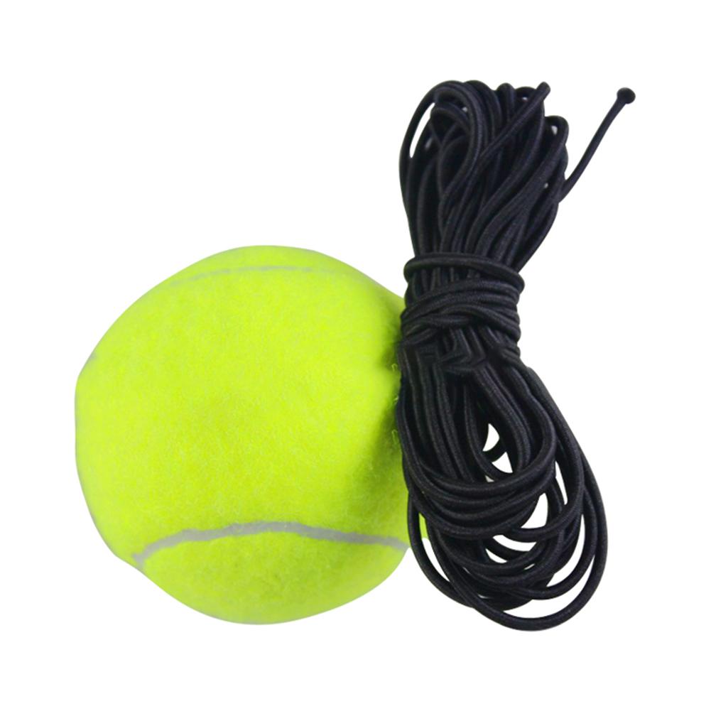 Tennisballer slitesterk racket gummiull tennisball med strengtreningsutstyr for nybegynnere