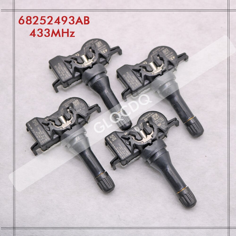 FOR -2023 CHRYSLER PACIFICA TPMS 433MHz TIRE PRESSURE SENSOR TPMS CHRYSLER TIRE AIR PRESSURE SENSOR 68252493AB 68252493AA