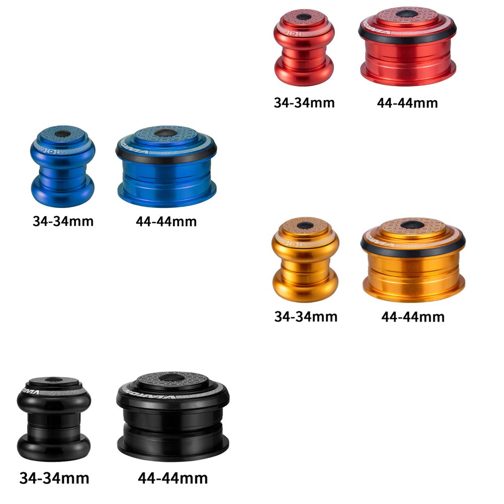 MTB Fahrrad Headset 34mm 44mm 1 1/8in-1 1/2in Rohr Rahmen Zu verjüngt Gabel Adapter Berg Straße Fahrrad Für Gerade Rohr Vorderseite Gabel