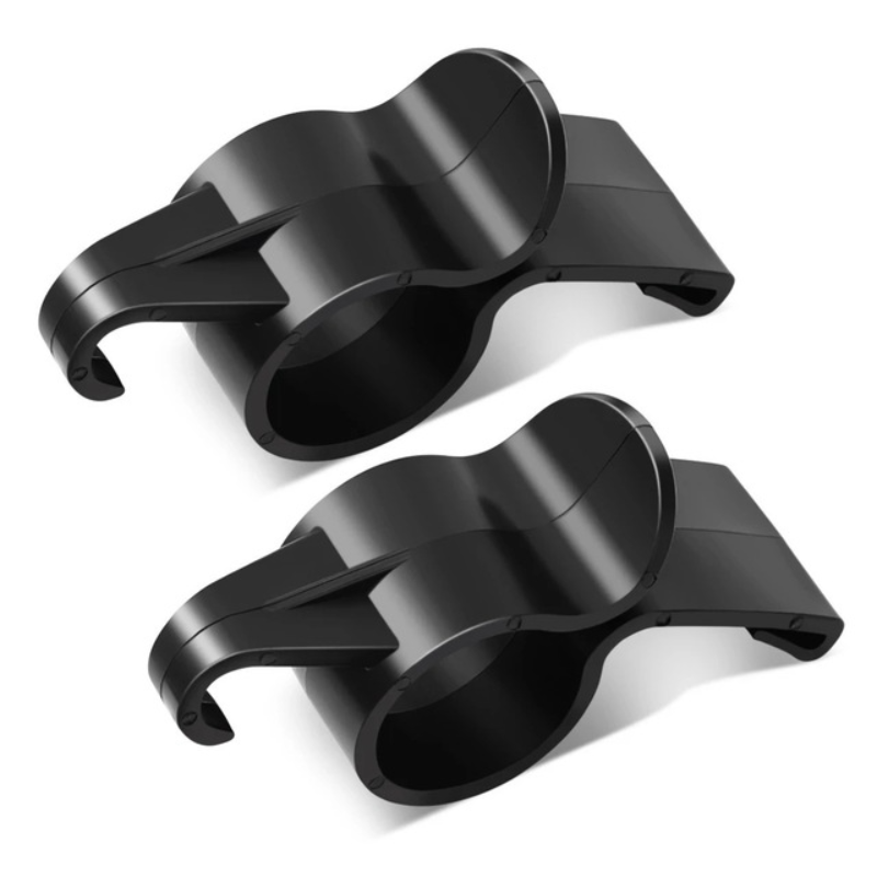 Soporte de paraguas para coche, gancho para maletero, montaje de paraguas, gancho para Toalla de planta, accesorios para automóvil, organizador de almacenamiento interno Universal: Negro