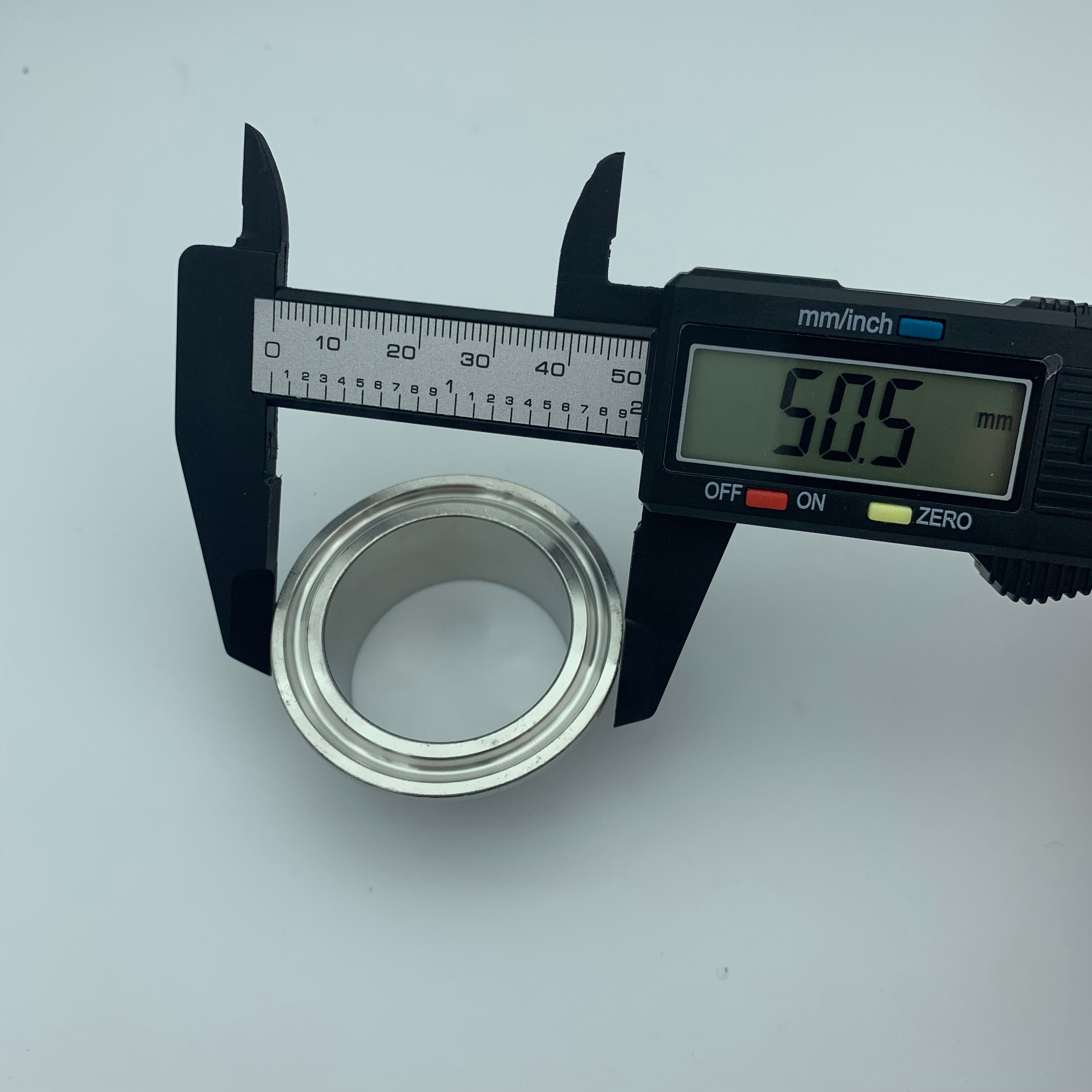 Union 38mm Pipe O/D Sanitary 1.5" Tri Clamp Weld Ferrule + Tri Clamp + Silicon Gasket 304 Stainless Steel For Homebrew