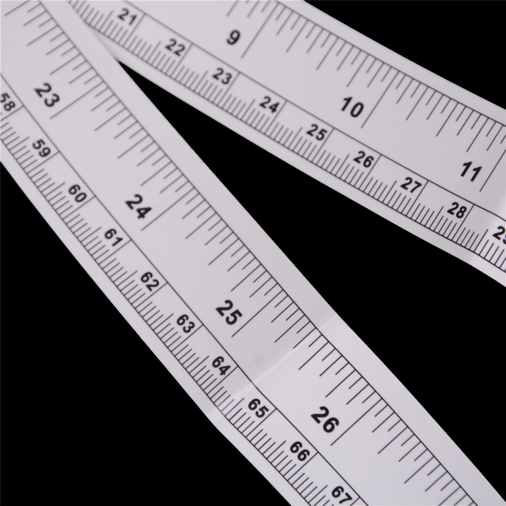 45cm /90cm Self Adhesive Metric Measure Tape Vinyl Ruler For Sewing Machine Sticker