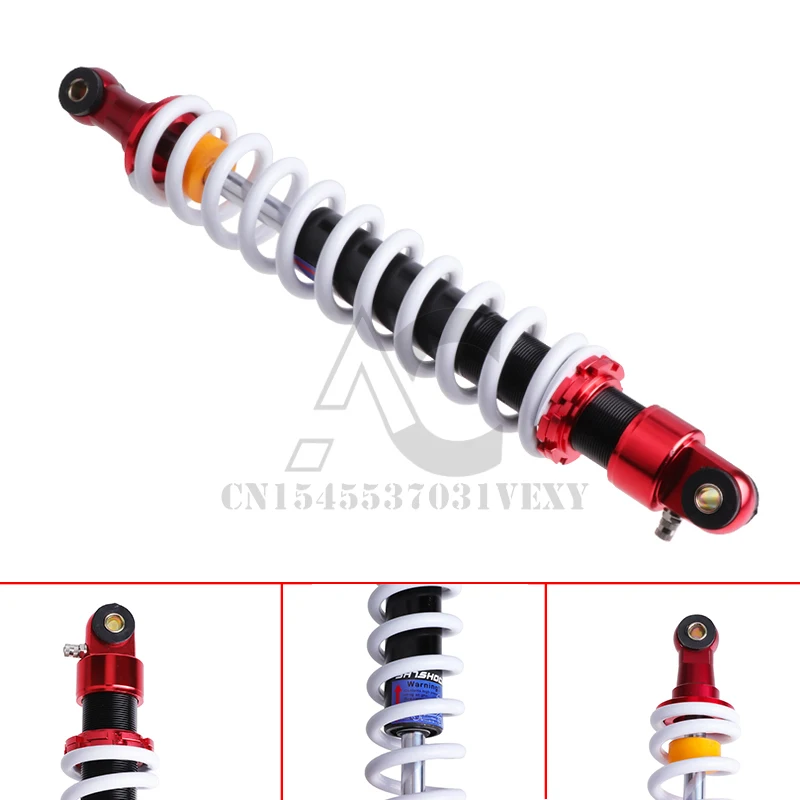 Amortiguador delantero y trasero de 430mm para motocicleta, piezas modificadas para ATV de cuatro ruedas, kart
