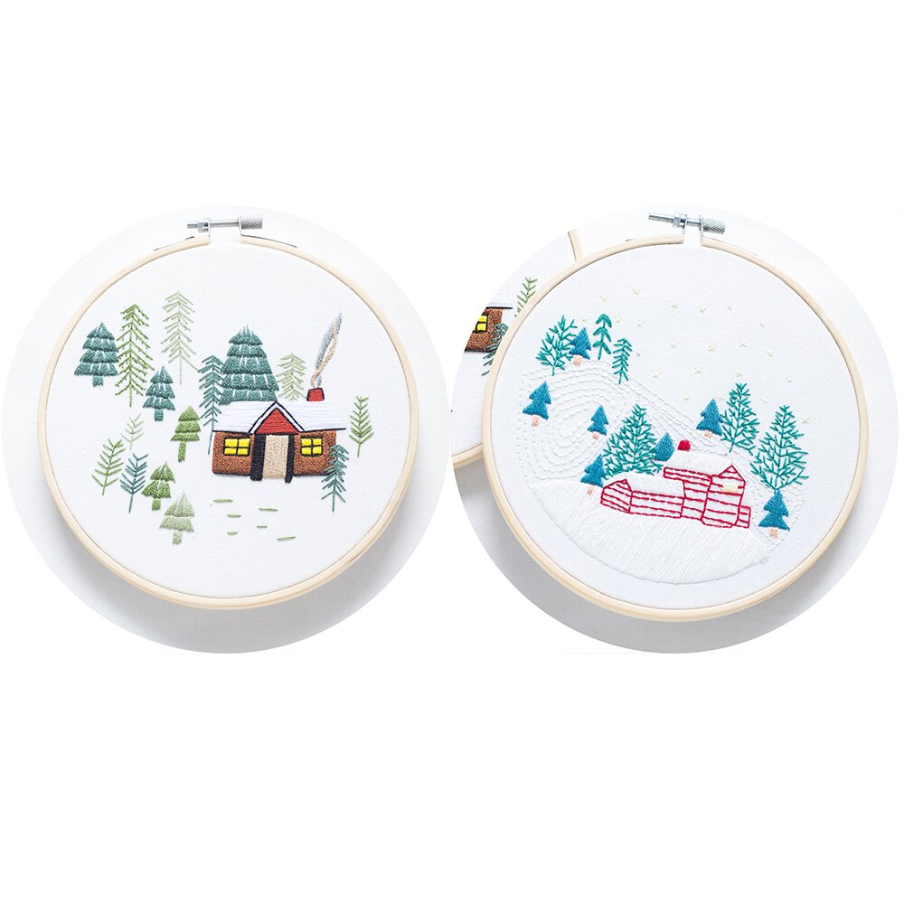 Decor Embroidery Kit Craft Needlework kit Beginners Handicraft lovers