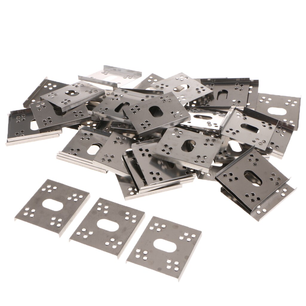 50 PCS/SET STAINLESS STEEL Solar Panel Earthing Clamp / Earthing Washer