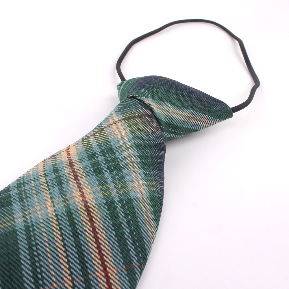 Rubberen stropdassen voor jongens meisjes mode overhemd geruite stropdas kinderen kleine stropdas eenvoudige geruite studentenstropdas voor feeststropdas Gravata