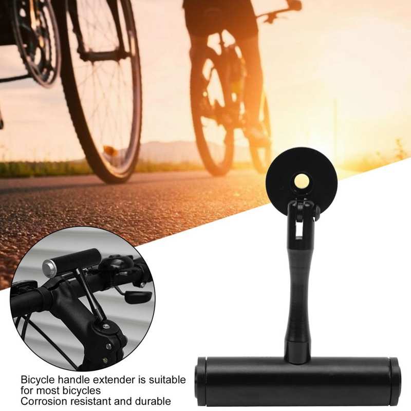 Fietsstuur Uitbreiding Beugel Aluminium Legering T Type Fiets Stuur Lamp Telefoon Beugel Houder Bike Uitbreiding Beugel