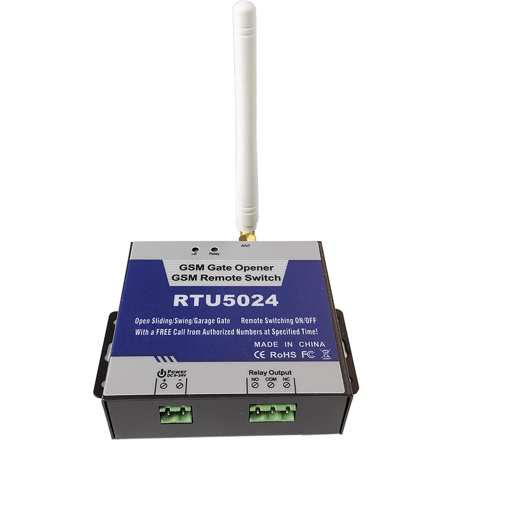 Dørkontroller rtu 5024 port adgangskontroll gsm bryter for skyveport slagport