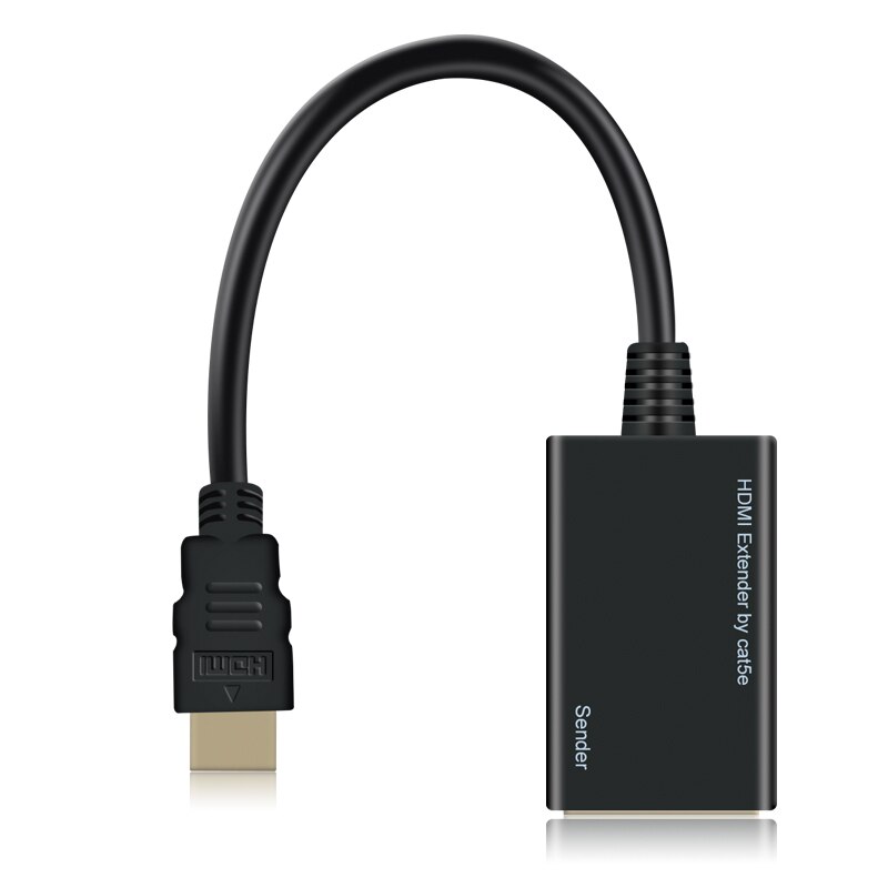 30m HDMI Extender Over RJ45 CAT5e CAT6 UTP LAN Ethernet Extender Repeater 1080P 3D to 100ft