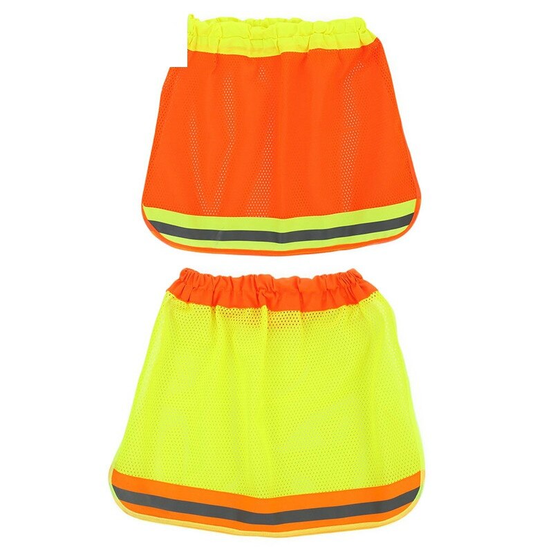 Reflective Stripe Neck Shield Safety Hard Hat Cap Sun Shade Protective Helmets Workplace Safety