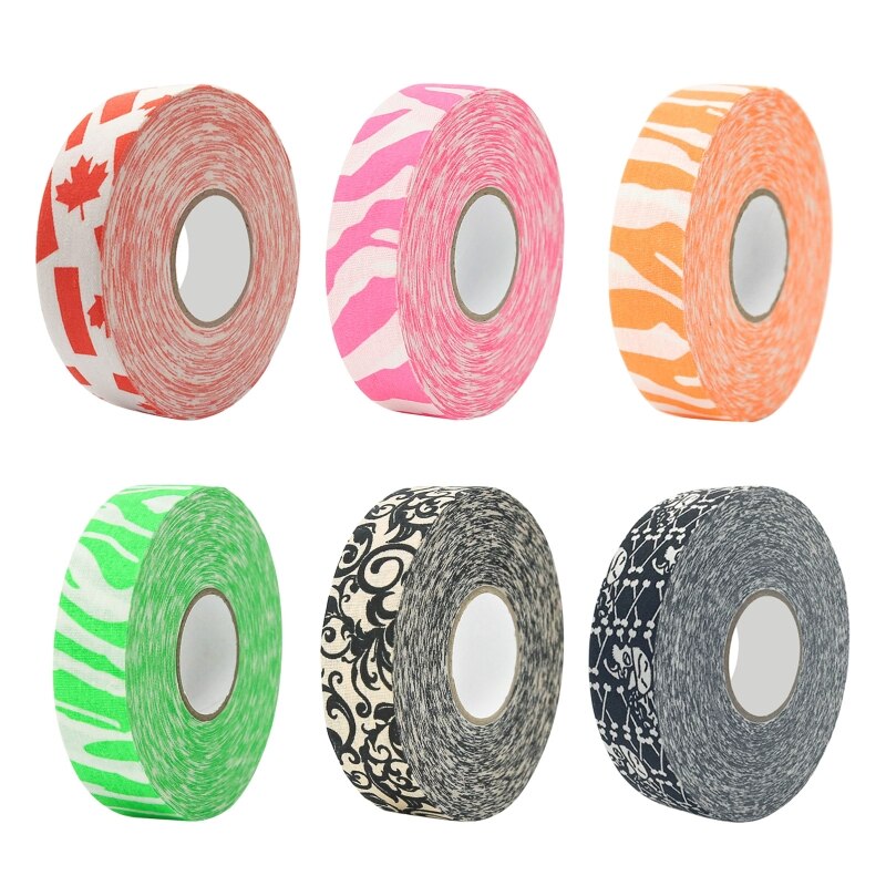 K1MB 1 Roll Hockey Tape Stick Anti-slip Ice Cloth Hockey Tape Self-Adhesive Hockey Stick Grip Wear-Resistant Hockey Grip Tape