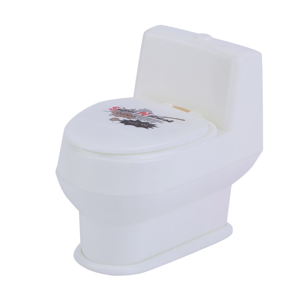 ! OCDAY Novelty Spoof Gadgets Toys Mini Prank Squirt Spray Water Toilet Closestool Joke Gag Toy For April Fool's Day