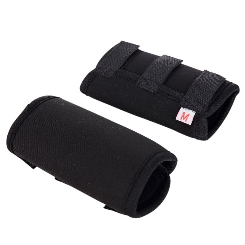 1Pair Pet Dog Elbow Legs Protector Puppy Surgery Wound Brace Sleeve Support Wrap: Black-L