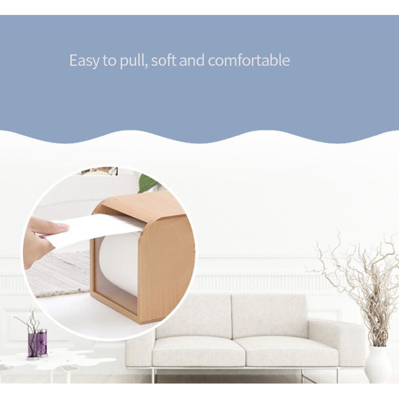 4 lags 14 ruller papirhåndklæder blødt toiletpapir husholdningspapir rulle silkepapir rulle papir sikkerhed til badeværelse køkken