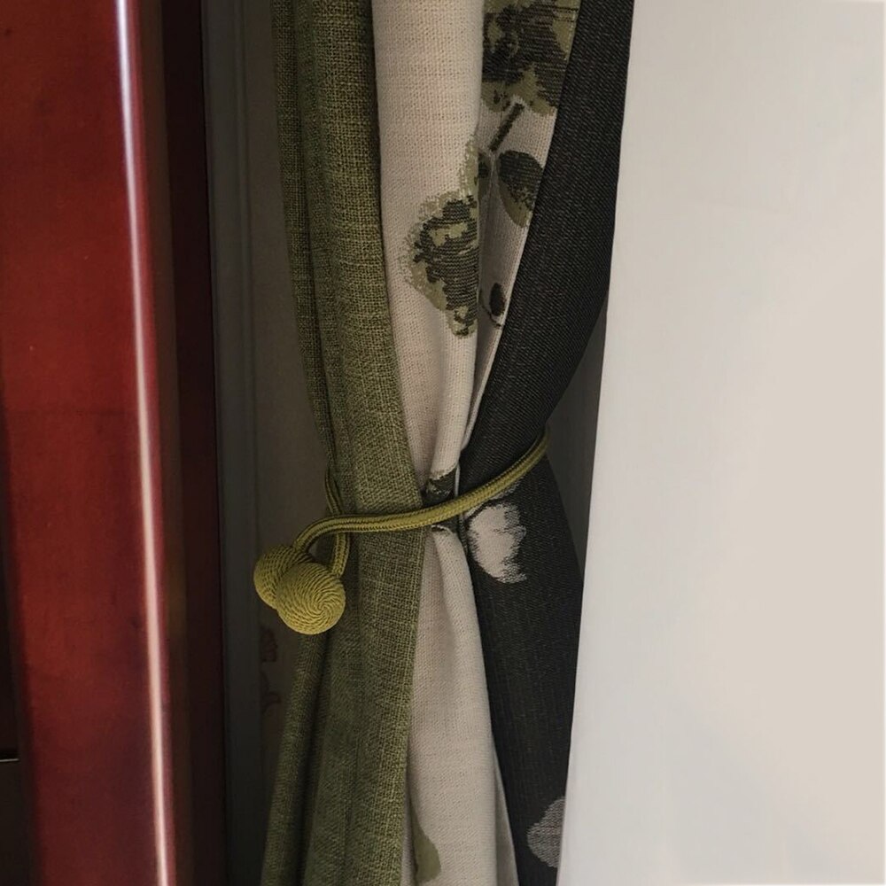 Magnet Curtains Bandages Buckle Curtain Tiebacks Tie Backs Holdbacks Buckle Clips Accessory Home Textile Curtain Straps