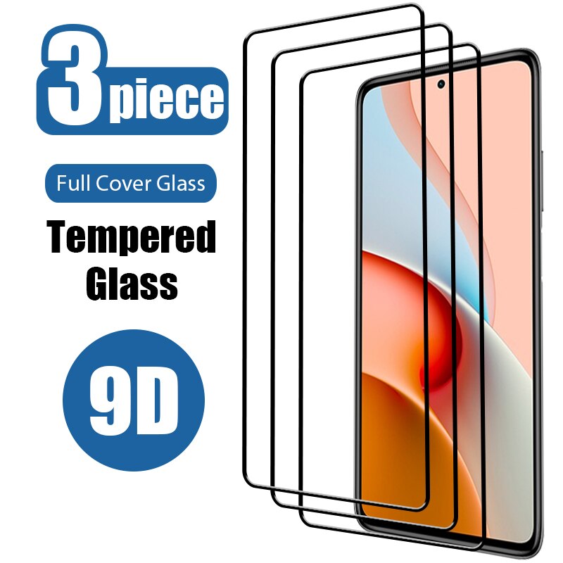 3 pezzi di vetro temperato per Xiaomi Redmi 10 9 9T 9C NFC 9A 9AT 8 8A 7A 6 pellicola salvaschermo per Redmi 8A Pro 6 Pro 5 Plus 5A vetro