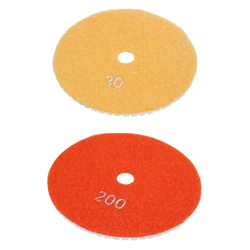 SHENGG Diamant-Polierpad 200mm - Nasspolierpad Für Granit & Marmor