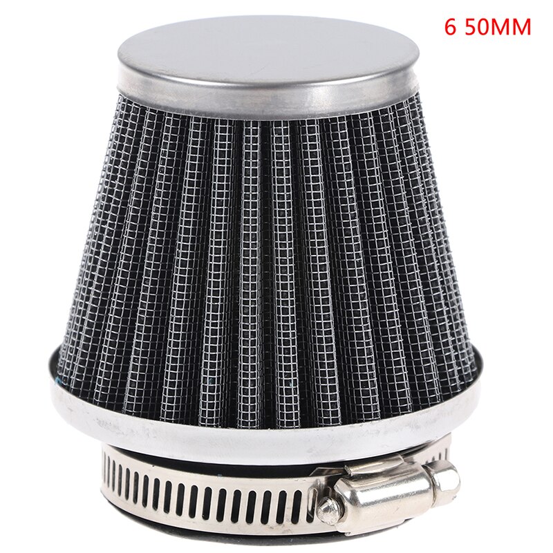 1pc universal motorcykel luftfilter element auto svamp huvud pod renare dubbel skum filter 28/35/39/42/44/48/50/52/54/60mm: 50mm