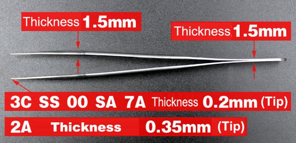 Witixx Ta Serie Pincet Mobiele Telefoon Horloge Reparatie Tools Anti-Zuur Super Sharp Tang Holding Kleine Items