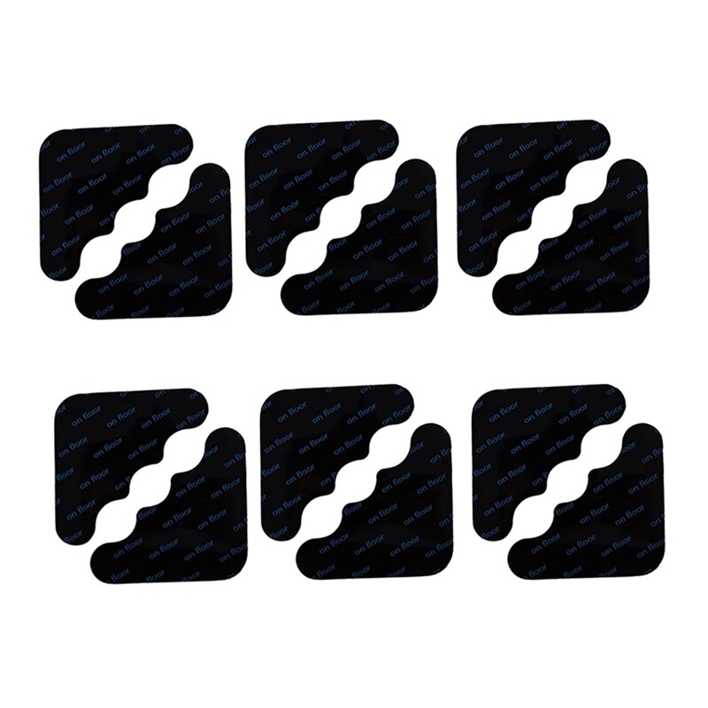 12 Pcs Carpet Grippers,Anti-Slip Rug Grippers,for Hardwood Floors and Tile Floors,Washable and Reusable Carpet Grippers