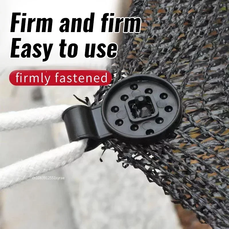 5~100pcs Sun Shading Net Clip Home Fence Installation Hook Greenhouse Sunshade Net Clamp Outdoor Tent Hang Expand Net Fix Clips