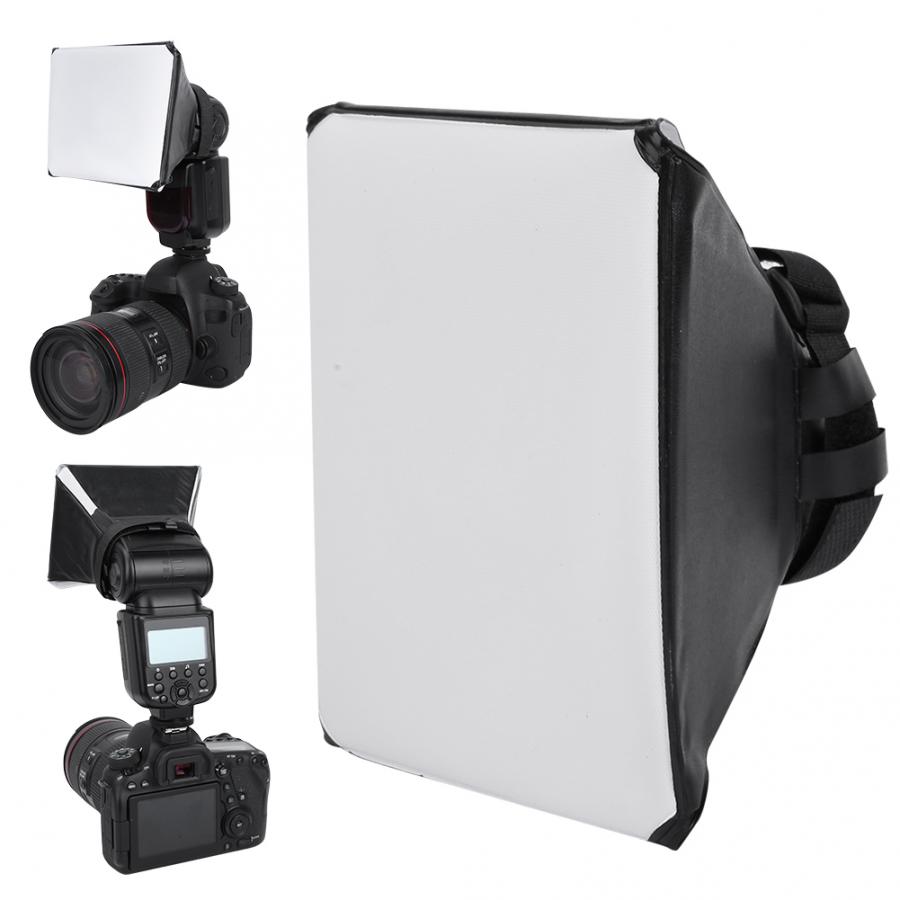 Universal Rectangle Shape Speedlite Softbox Diffuser for Camera Flash Light Speed Lights Studio Flash Diffuser