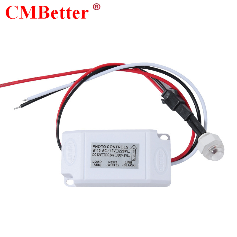 Outdoor Intelligent waterproof 220v light photo control sensor switch automatic photocell switch for lamps: Model 6