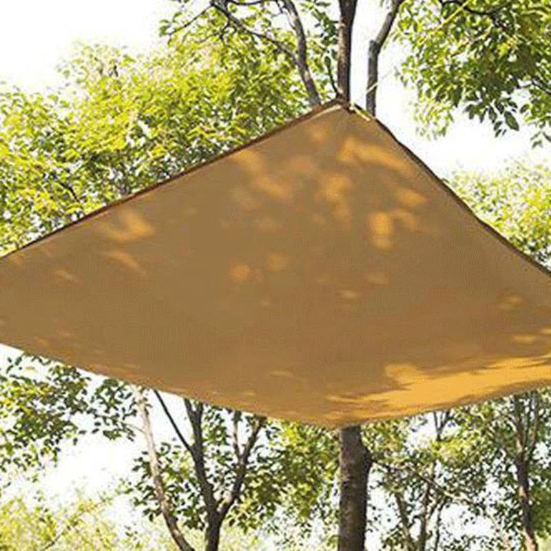3X Rain Fly Tent Tarp Waterproof Oxford Shelter Lightweight for Outdoor Camping Hammock Tent Garden Awning Canopy
