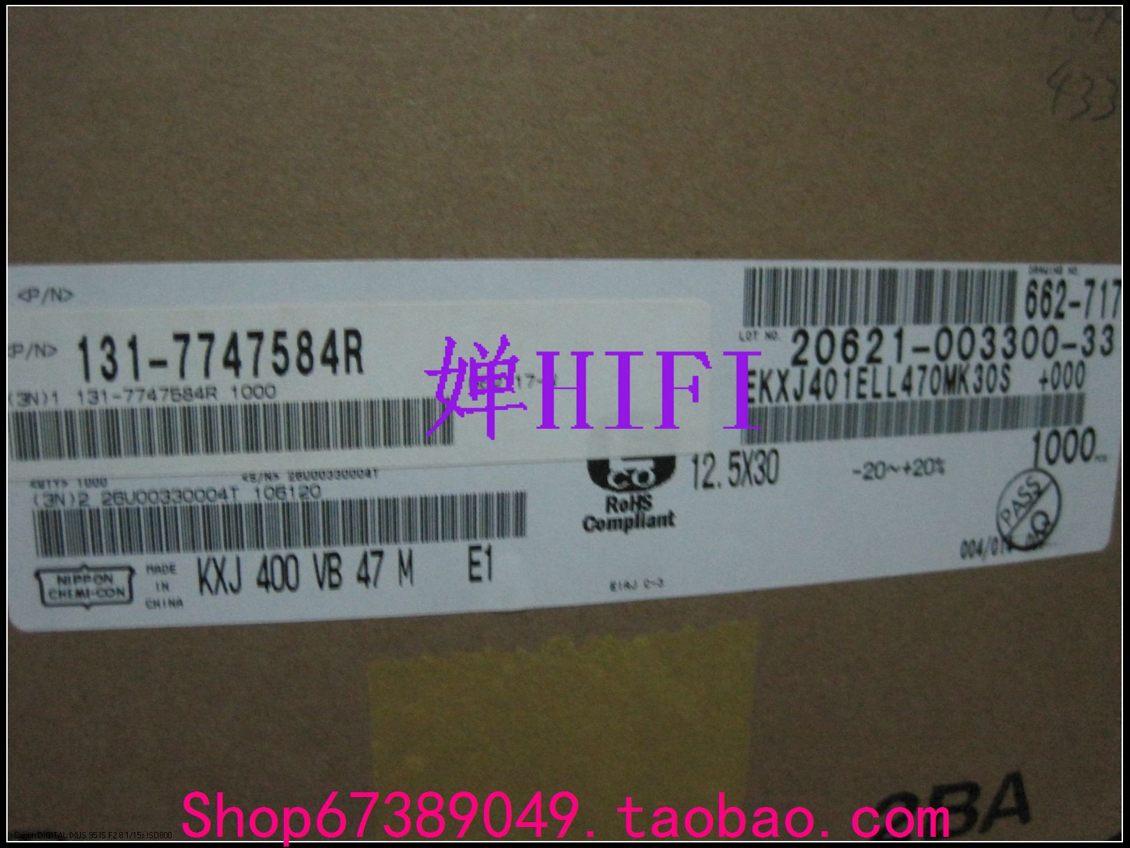 10pcs NIPPON KXJ 400v47uf 12.5x30MM NCC electrolytic Capacitor 47UF 400V CHEMI-CON 47uf/400v kxj 47uf400v