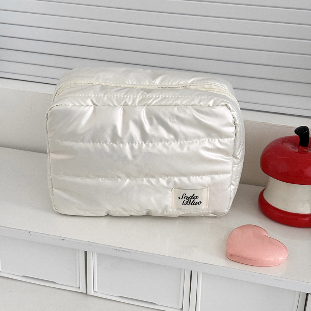 Luxe grote capaciteit waterdichte make-up handtas reizen dames cosmetische toilettas opbergtas elegante dames vierkante rits tas: Black