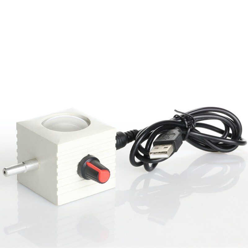 Microscope LED Light White Adjustable Microscope Illuminator USB 5V Power Input