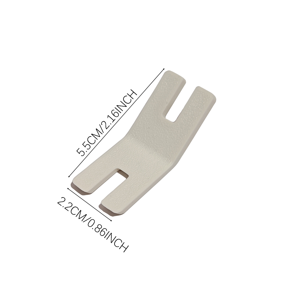 Herramienta de prensatelas para máquina de coser, placa de refuerzo de costura, guía de costura de pie de puntada recta para bordado y acolchado: Amarillo claro