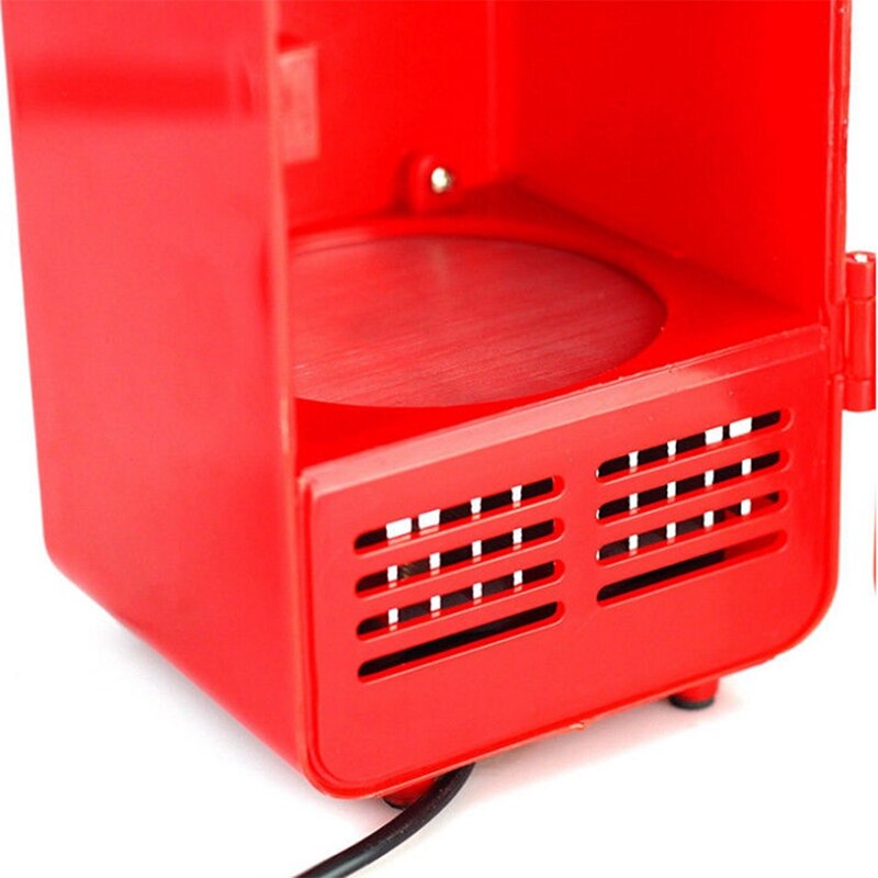 Usb Mini Koelkast Koude Vriezer Cooler Kleine Draagbare Soda Mini Koelkast Voor Auto Home Reizen Vehicular Koelkast