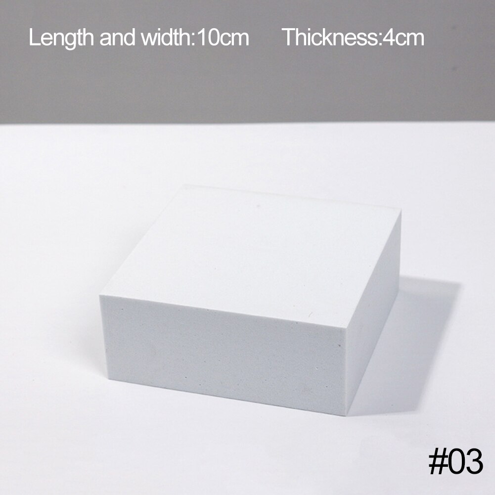 Hard Foam Geometric Cube Life Photo Photography Material Fotografia Shoot Prop for Jewelry, Toiletrie, Food,Makeup Tool: 03