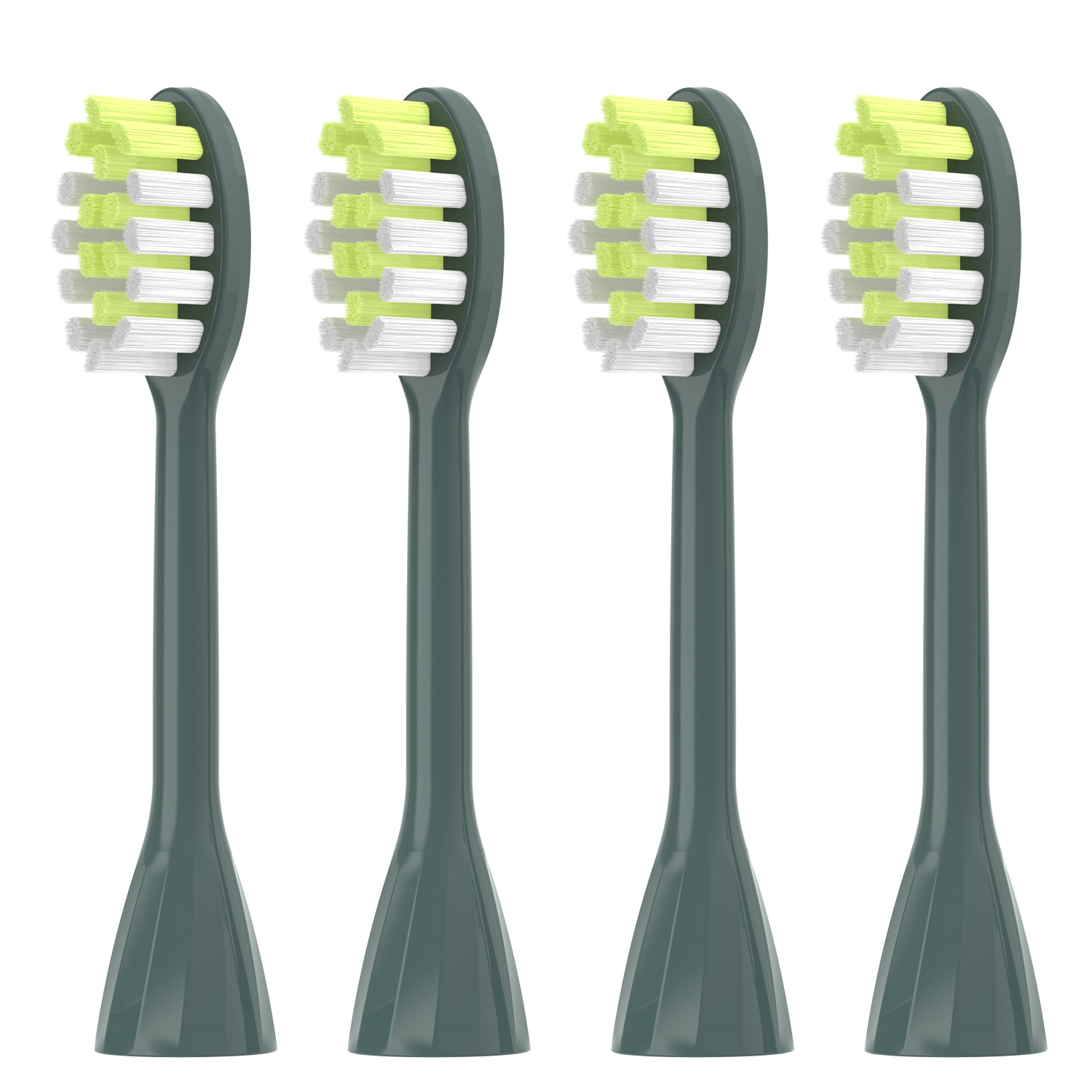 4Pack Replacement Toothbrush Heads Compatible with Ph One Soni care Electric Toothbrush Head HY1100 HY1200 BH1022: Mint