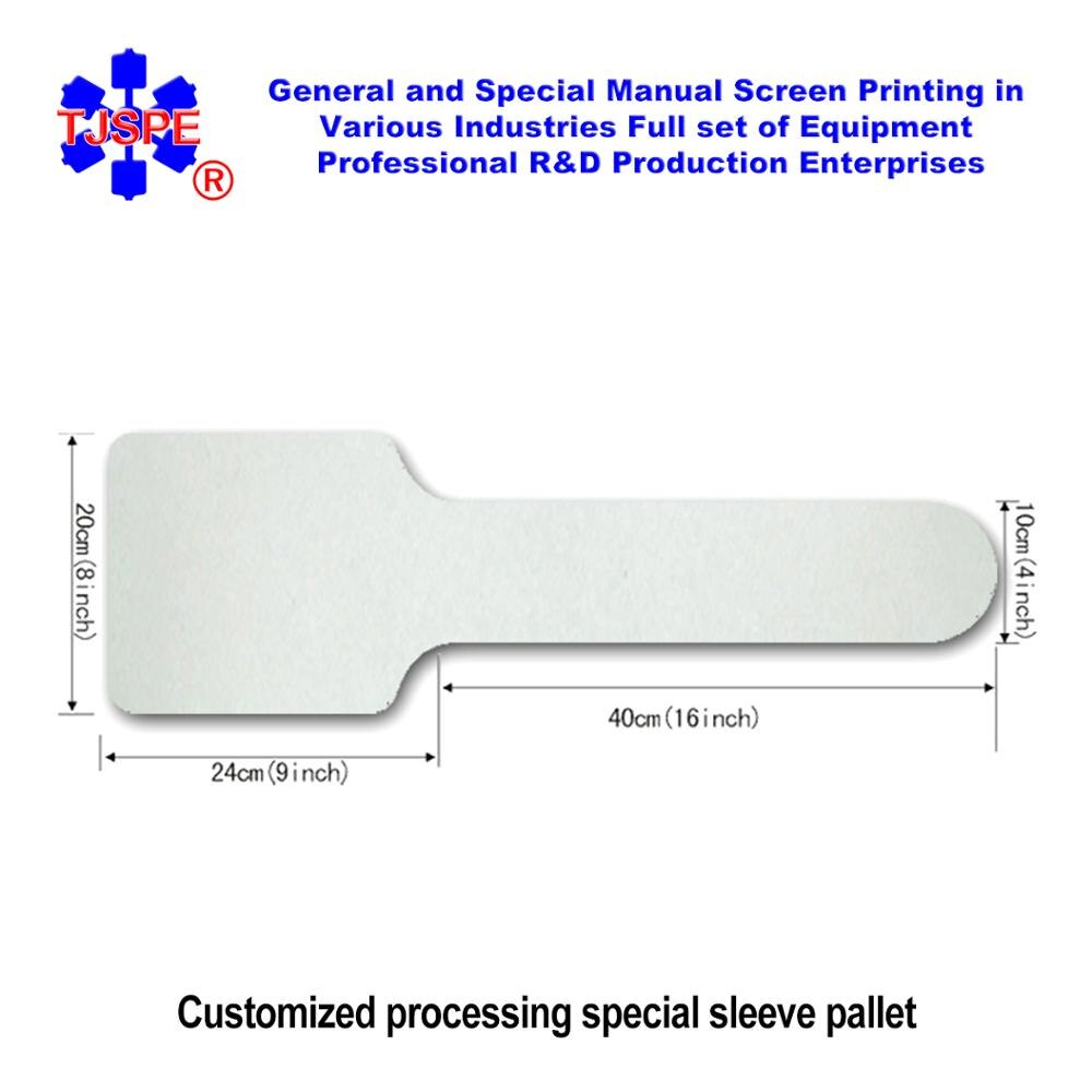 sleeve specified pallet for screen printing