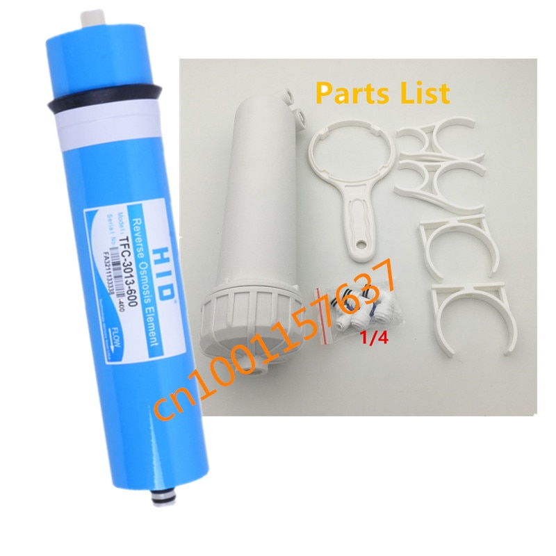 600 gpd reverse osmosis water filter HID 3013-600 ro membrane water filter housing osmosis inversa