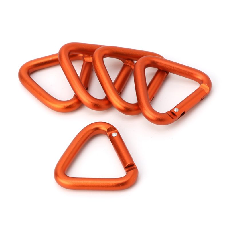 2022 6× Kayak Marine Boat Paddle Oar Clips Fishing Rod Holder Surfing Paddle Buckle Or 1/5pc Double Hooks Triangle Carabiner: O5pc