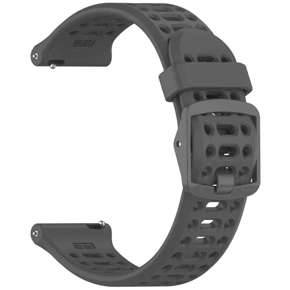 Silikone urrem til xiaomi watch  s2 46mm/42mm åndbar rem til xiaomi watch  s4 sport /s3 s1 active/color 2 mi watch correase: Himmelsk blågrøn
