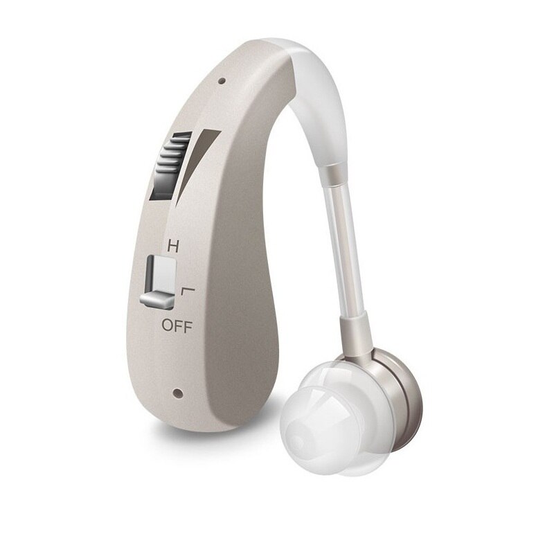 A-60 Rechargeable In-Ear Hearing Aid Adjustable Tone Sound Voice Amplifier Quality