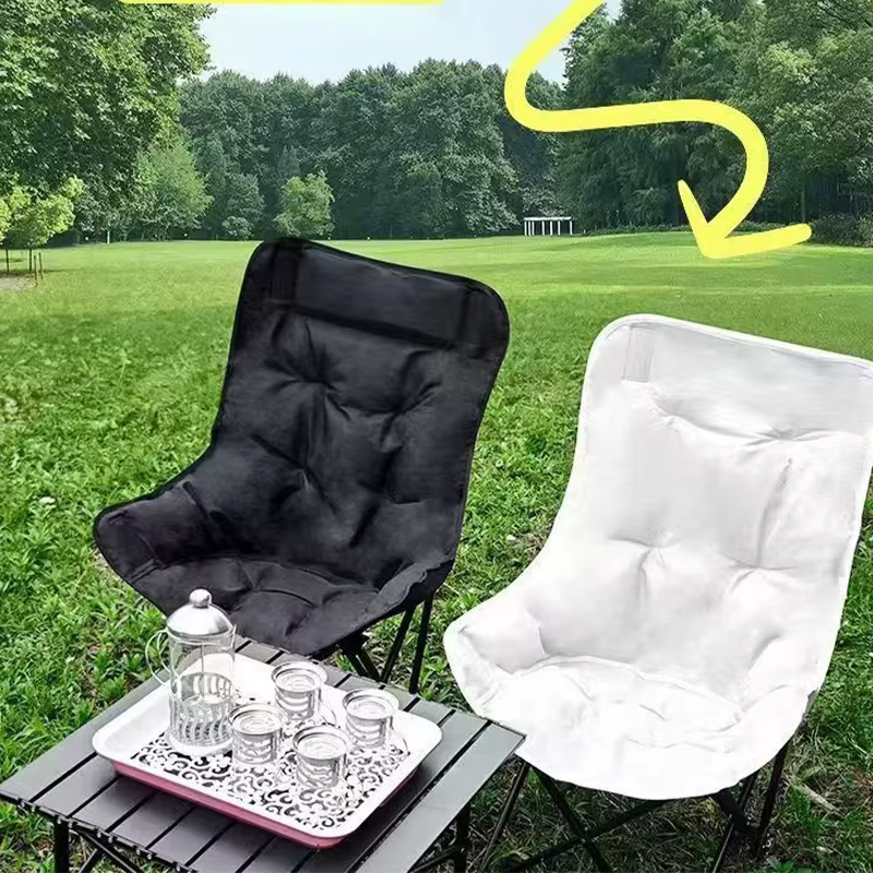 2 Chaises De Jardin Pliables En Aluminium Tillvex - Dossier Haut Réglable 8 Positions, Accoudoirs, Capacité 120 Kg, Noir